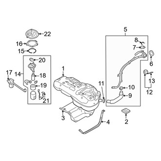 Hyundai OE - Fuel Pump Tank Seal