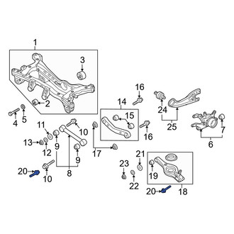 Hyundai OE - Lateral Arm Bolt
