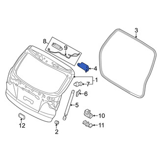 Hyundai OE - Rear Liftgate Hinge
