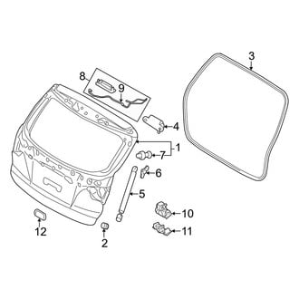 Hyundai OE - Lift Gate - Gate & Hardware