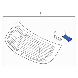 Hyundai OE - Windshield Insulator