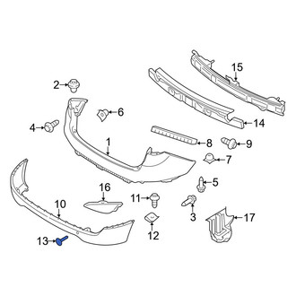 Hyundai OE - Rear Tow Eye Cap
