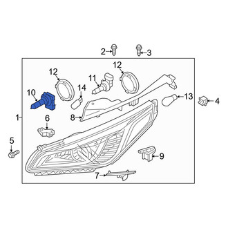 Hyundai OE - Front Headlight Bulb