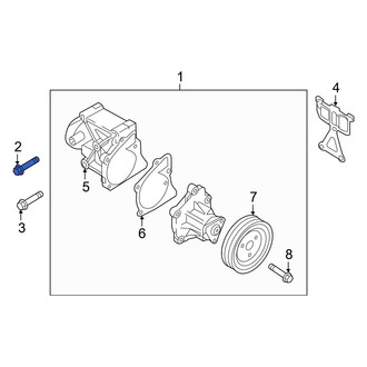 Hyundai OE - Upper Engine Water Pump Bolt