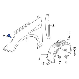 Hyundai OE - Fender Bolt