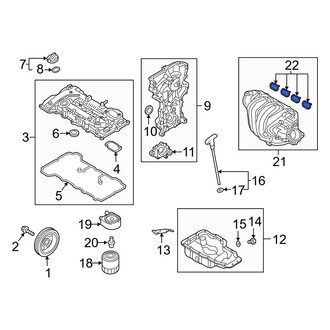 Hyundai OE - Engine Intake Manifold Gasket