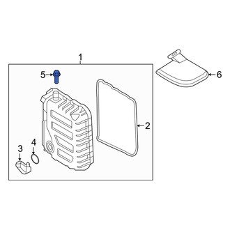 Hyundai OE - Automatic Transmission Cover Fluid Filler Plug