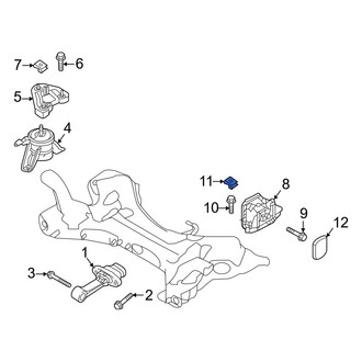Hyundai OE - Front Engine Mount Nut