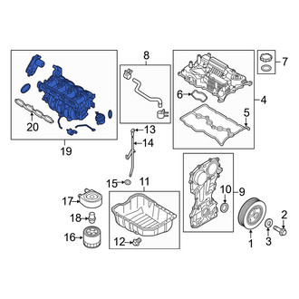 Hyundai OE - Engine Intake Manifold
