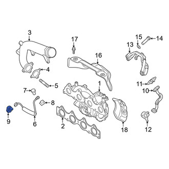 Hyundai OE - Turbocharger Oil Line Gasket