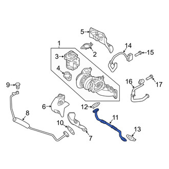 Hyundai OE - Turbocharger Oil Line