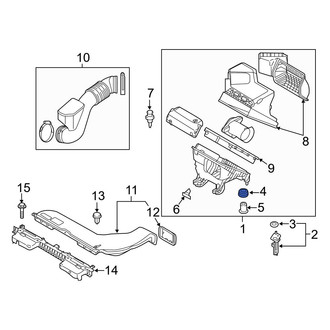 Hyundai OE - Air Filter Housing Insulator