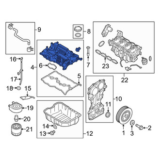Hyundai OE - Engine Valve Cover