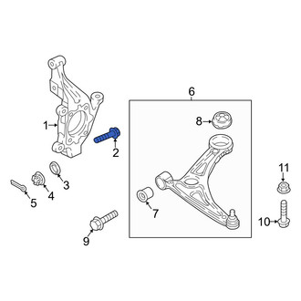 Hyundai OE - Steering Knuckle Bolt