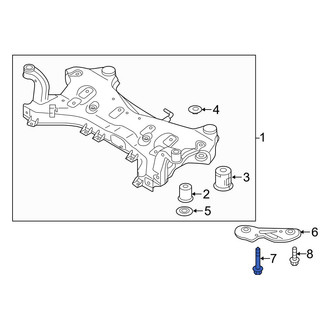 Hyundai OE - Suspension Crossmember Bolt