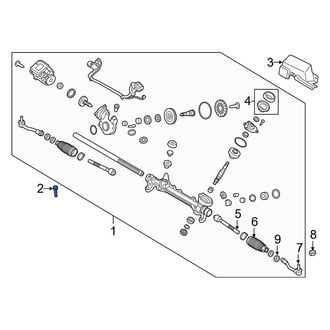 Hyundai OE - Rack and Pinion Bolt