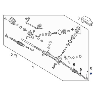 Hyundai OE - Suspension Strut Nut