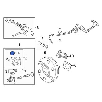 Hyundai OE - Brake Master Cylinder Reservoir Cap
