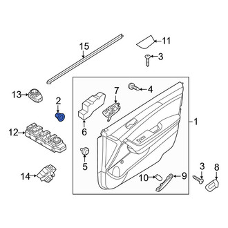 Hyundai OE - Bumper Cover Nut