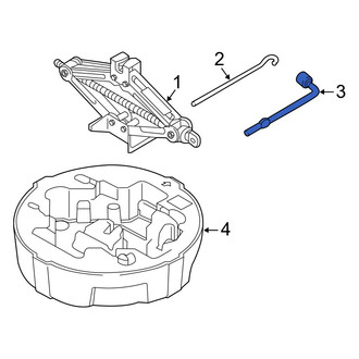 Hyundai OE - Wheel Lug Wrench