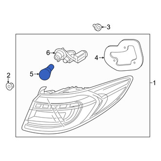 Hyundai OE - Front Turn Signal Light Bulb