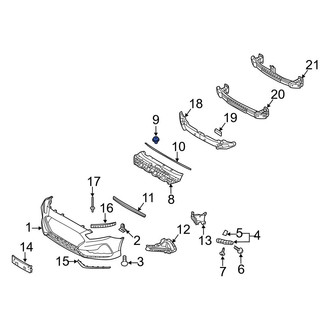 Hyundai OE - Fender Liner Retainer