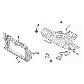 Hyundai OE - Headlight Mounting Bolt