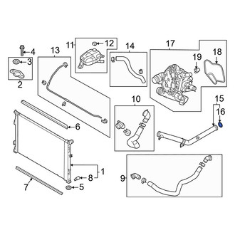 Hyundai OE - Engine Coolant Pipe O-Ring