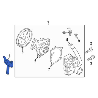 Hyundai OE - Engine Water Pump Gasket