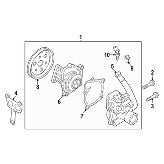 Hyundai OE - Engine Water Pump