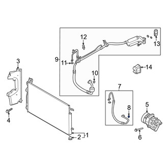 Hyundai OE - A/C Refrigerant Line O-Ring