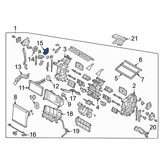 Hyundai OE - HVAC Blend Door Actuator