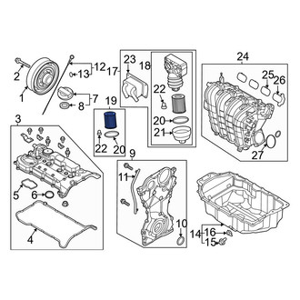 Hyundai OE - Engine Oil Filter Element