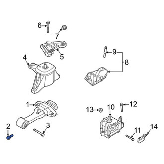 Hyundai OE - Engine Torque Strut Bolt