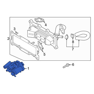 Hyundai OE - Exhaust Gas Recirculation (EGR) Valve