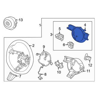 Hyundai OE - Upper Steering Wheel Trim