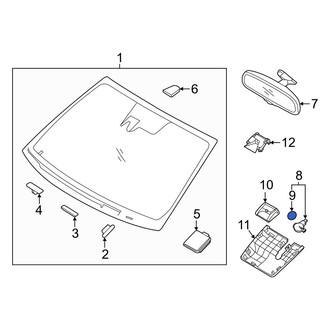 Hyundai OE - Rain Sensor Insulator