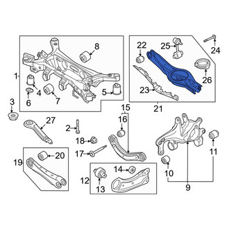 Hyundai OE - Rear Left Lower Rearward Suspension Control Arm