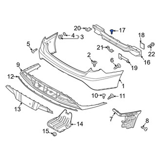 Hyundai OE - Fender Liner Retainer