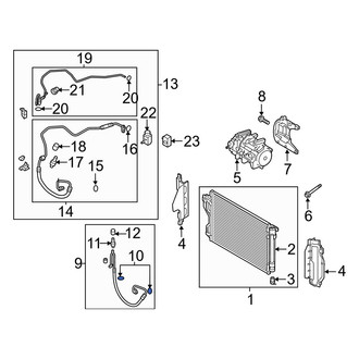 Hyundai OE - A/C Refrigerant Line O-Ring