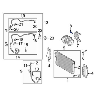 Hyundai OE - A/C Compressor Bolt