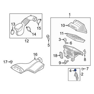 Hyundai OE - Air Filter Housing Insulator
