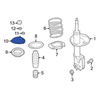 Hyundai OE - Front Suspension Strut Mount