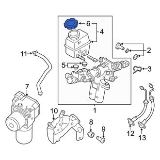 Hyundai OE - Brake Master Cylinder Reservoir Cap