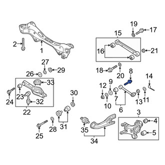 Hyundai OE - Lateral Arm Bolt