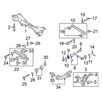 Hyundai OE - Lateral Arm Washer