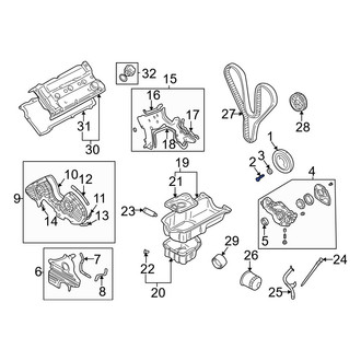 Hyundai OE - Engine Harmonic Balancer Bolt
