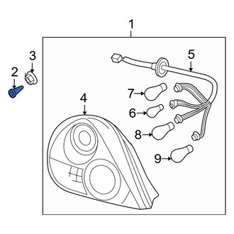 Hyundai OE - Tail Light Grommet