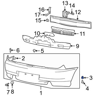 Hyundai OE - Door Interior Trim Panel Screw