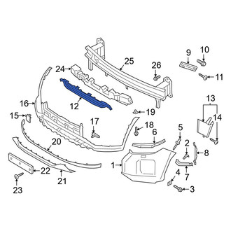 Hyundai OE - Front Lower Grille